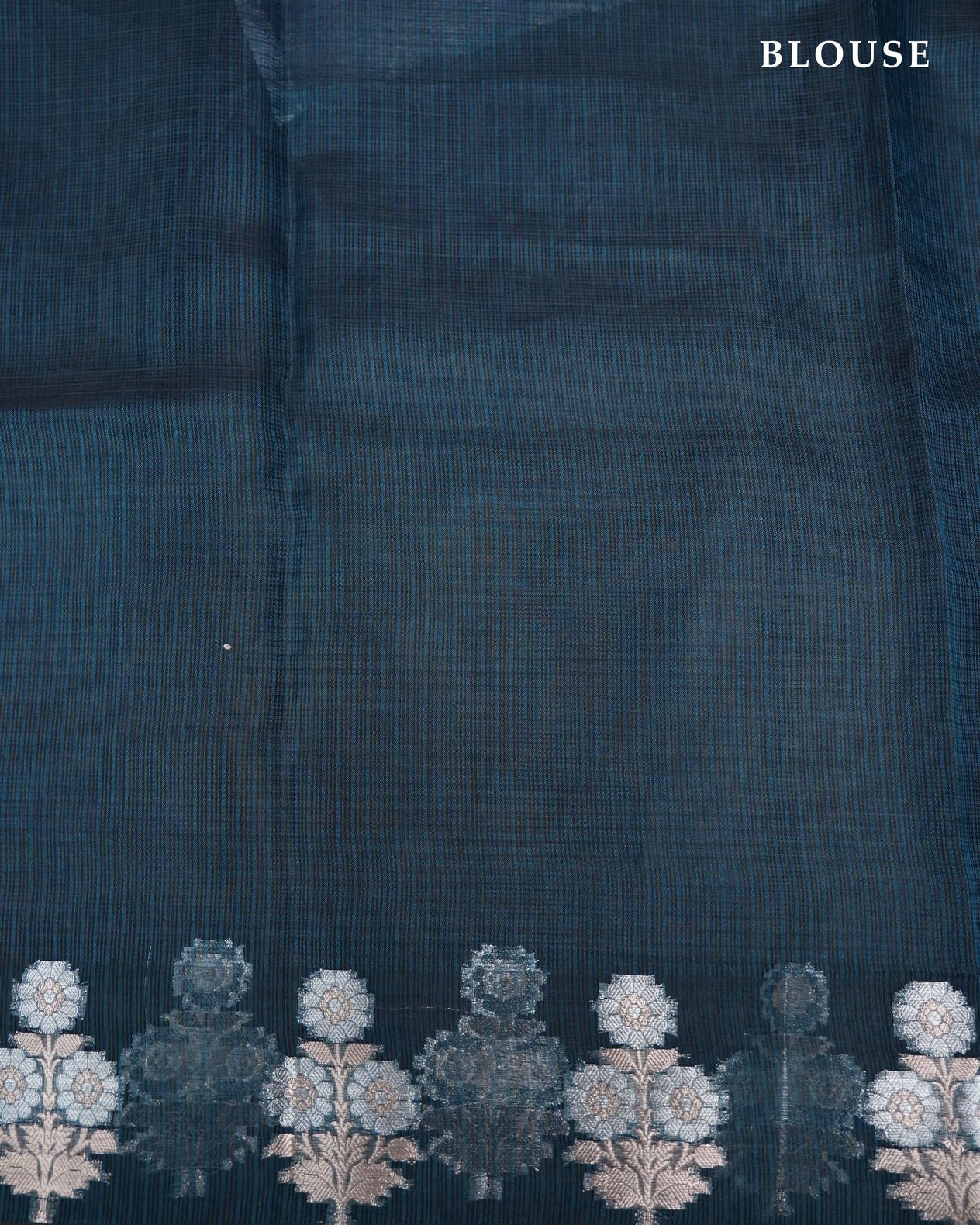 Navy Blue Color Silk Kota Saree - Shop Vastram