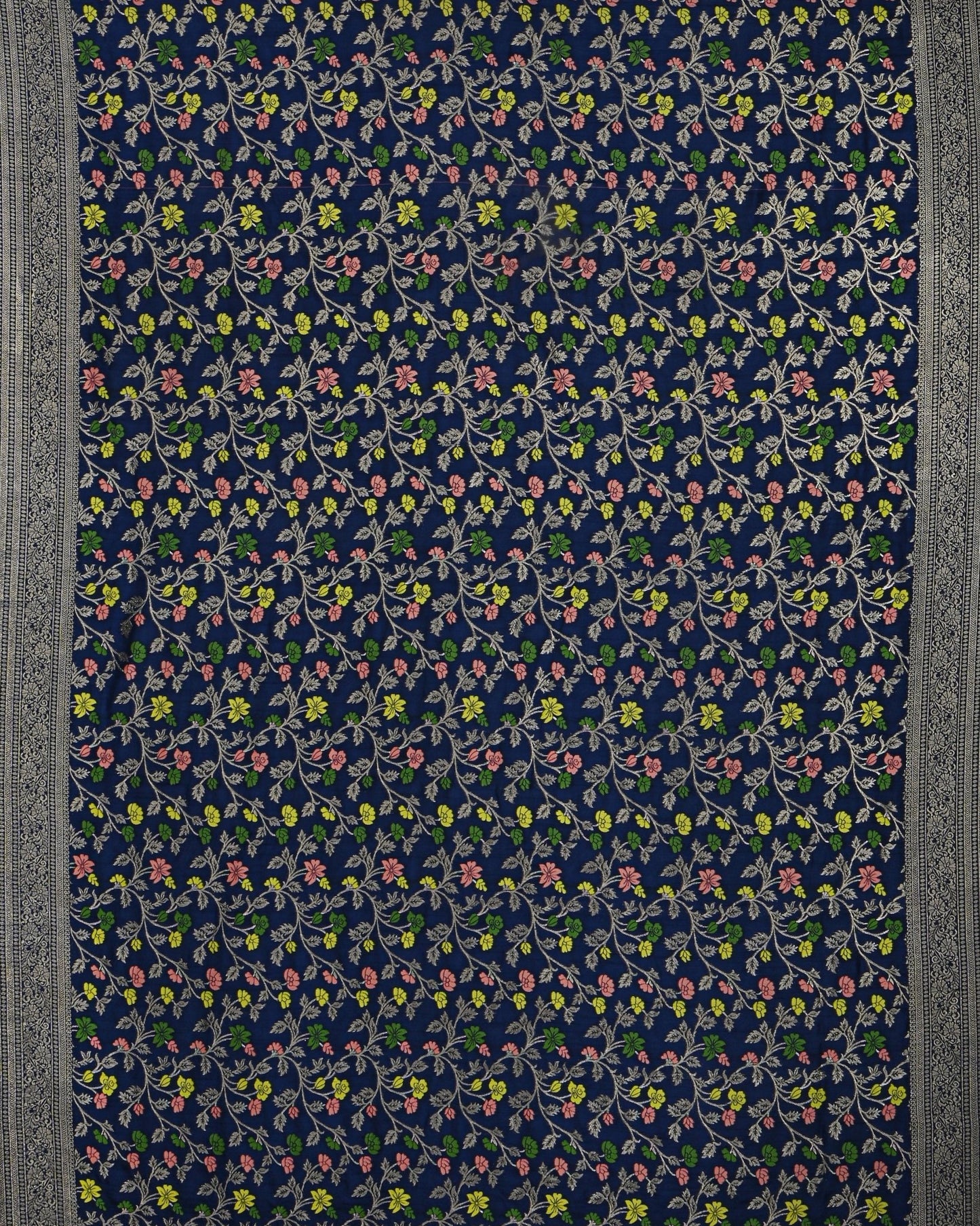 Navy Blue color Silk Saree - Shop Vastram