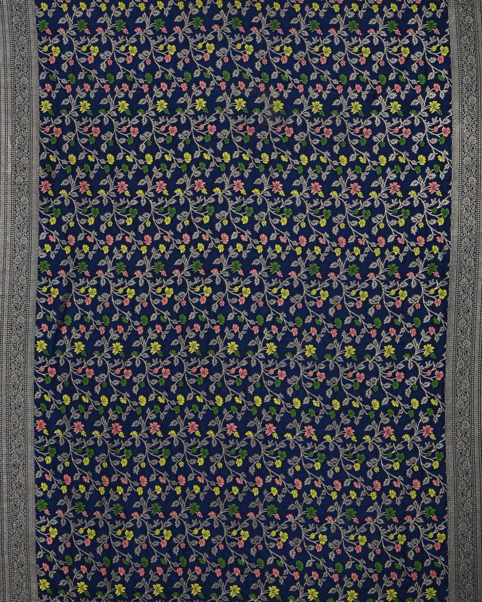 Navy Blue color Silk Saree - Shop Vastram