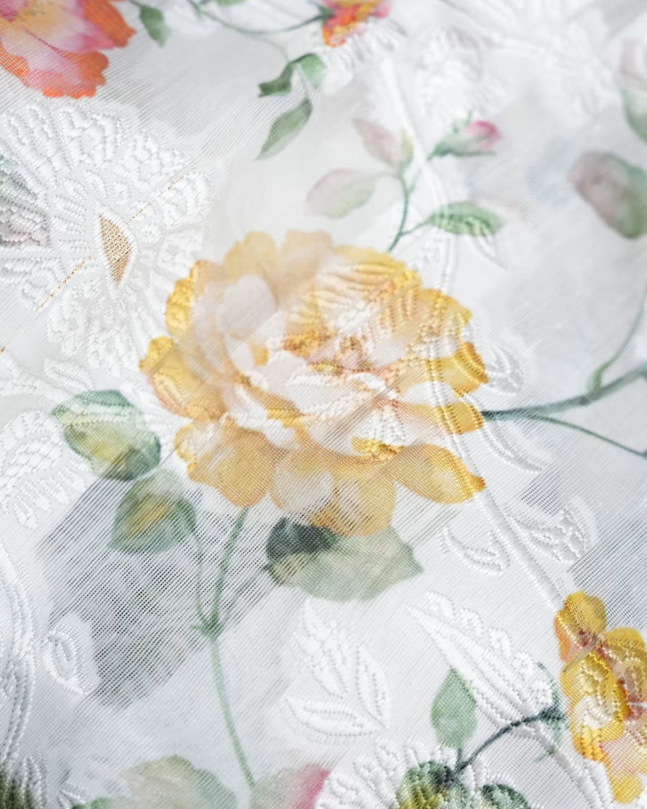 Off White Color Chanderi Saree - Shop Vastram
