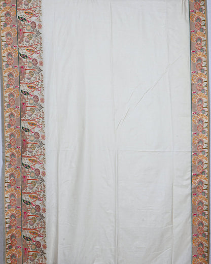Off White color Silk Saree - Shop Vastram