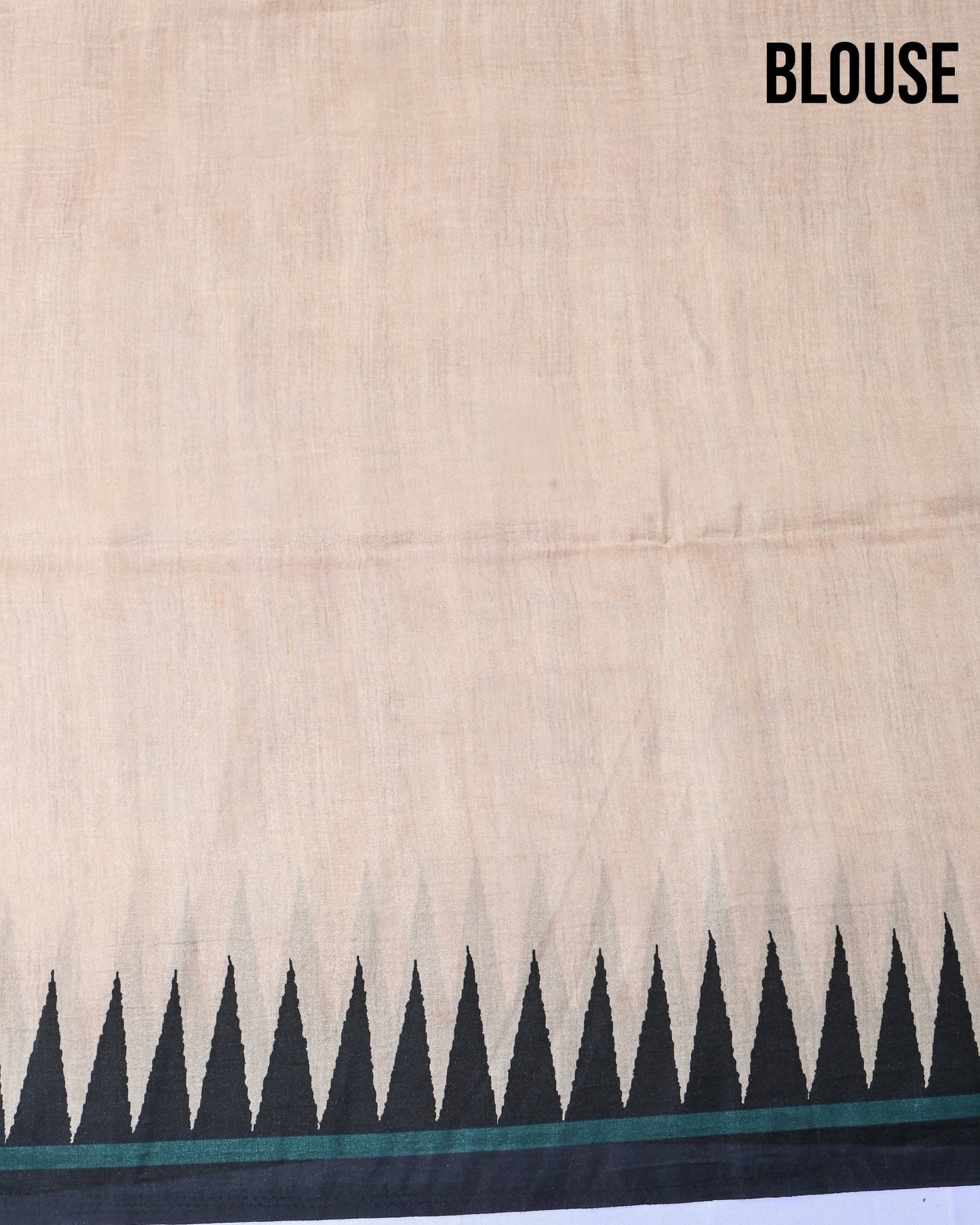 Off White Silk Printed Saree - Shop Vastram