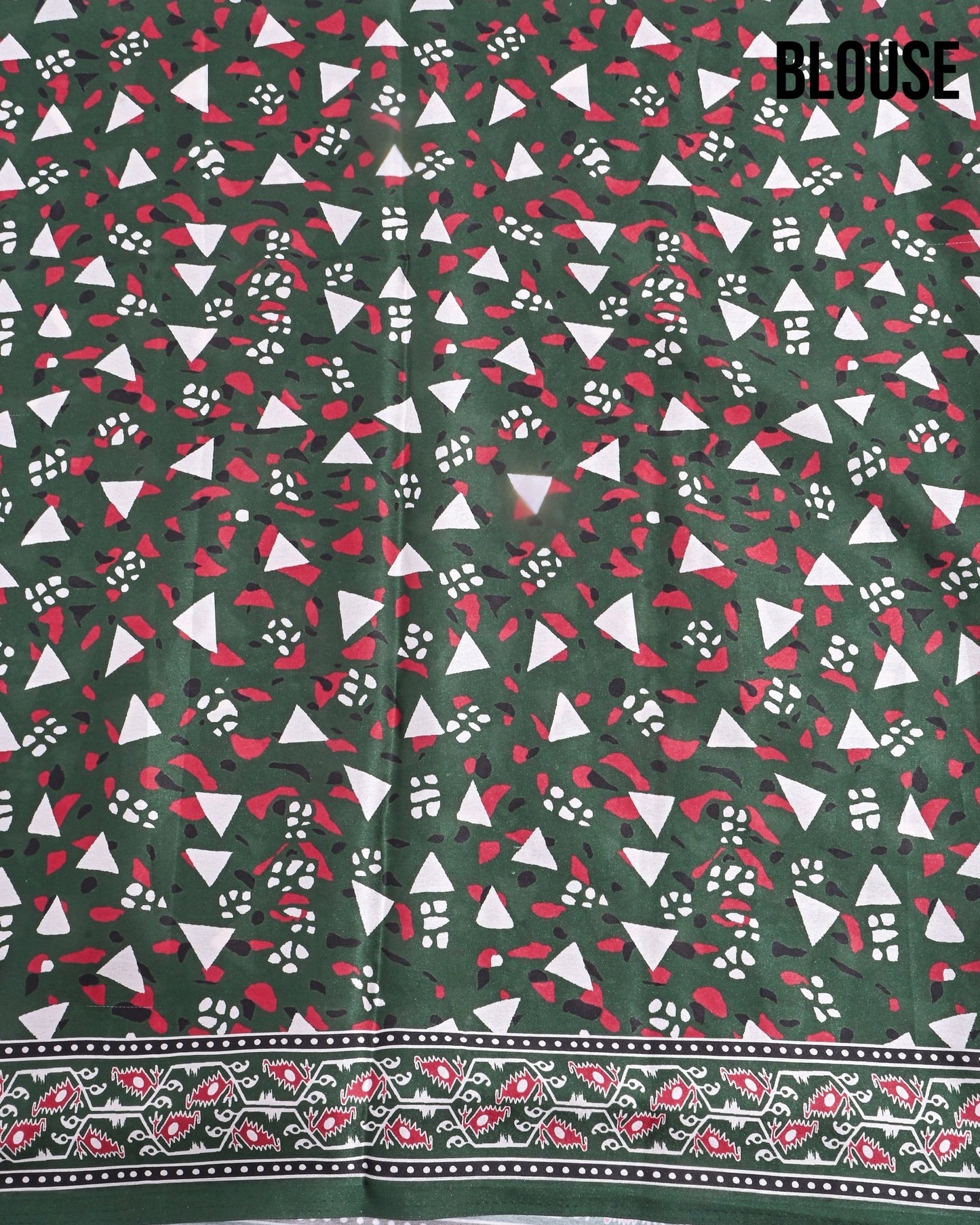 Off White Silk Printed Saree - Shop Vastram