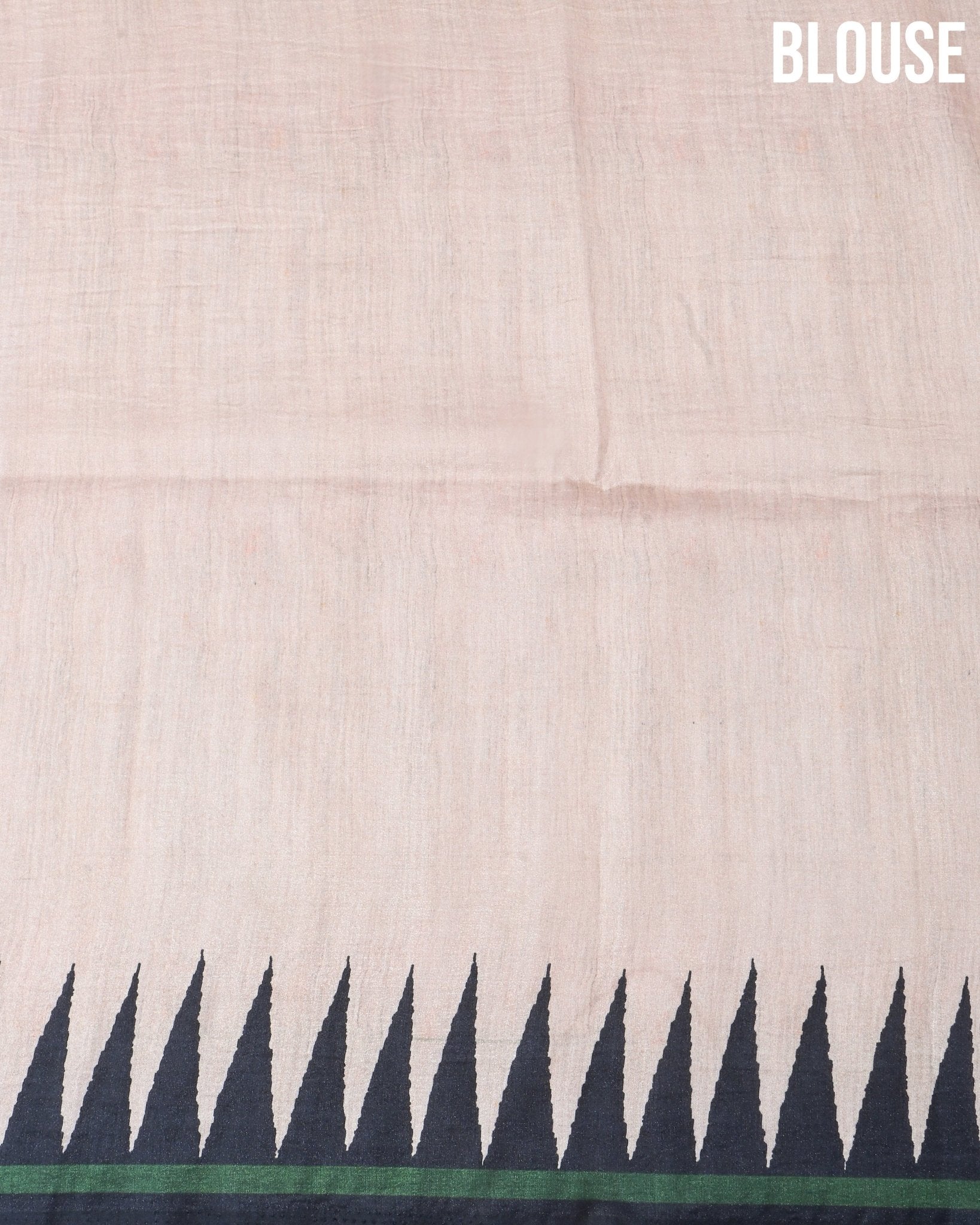 Off White Silk Printed Saree - Shop Vastram