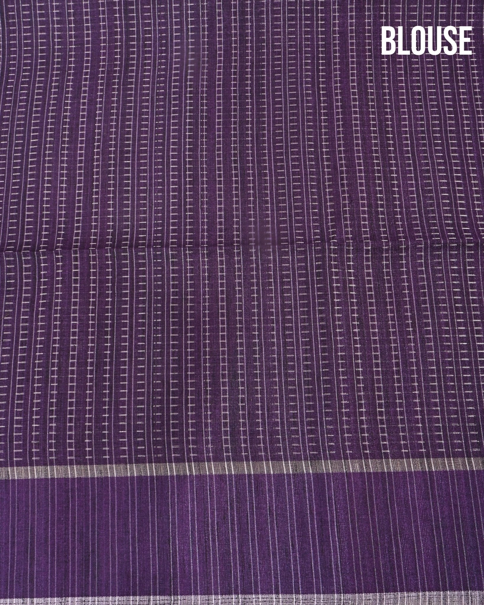 Orange Tusser Banarsi Saree - Shop Vastram