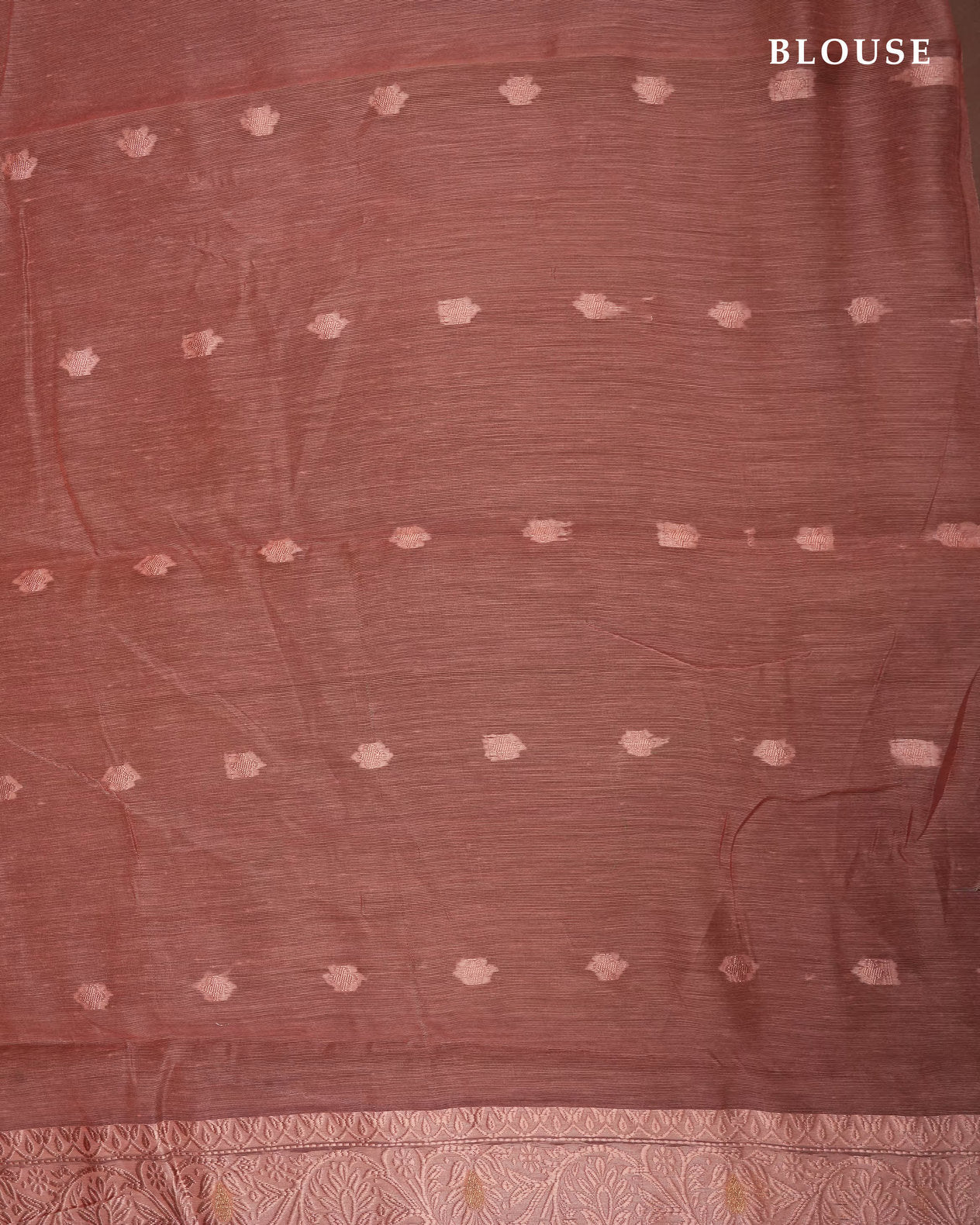 Pastel Color Chanderi Saree - Shop Vastram