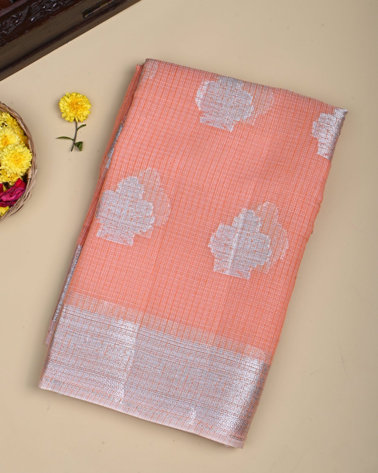 Pastel Color Kota Saree - Shop Vastram