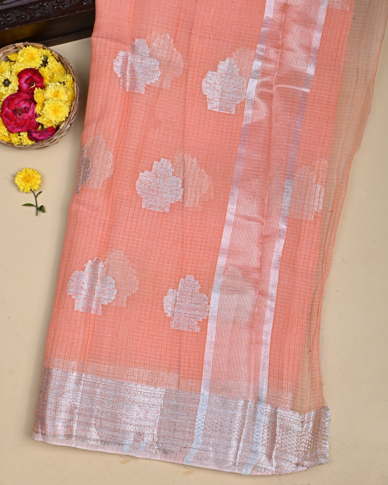 Pastel Color Kota Saree - Shop Vastram