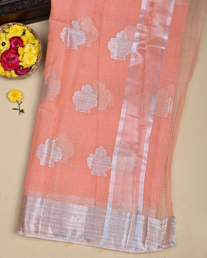 Pastel Color Kota Saree - Shop Vastram