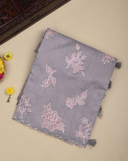 Pastel Color Silk Kota Saree - Shop Vastram