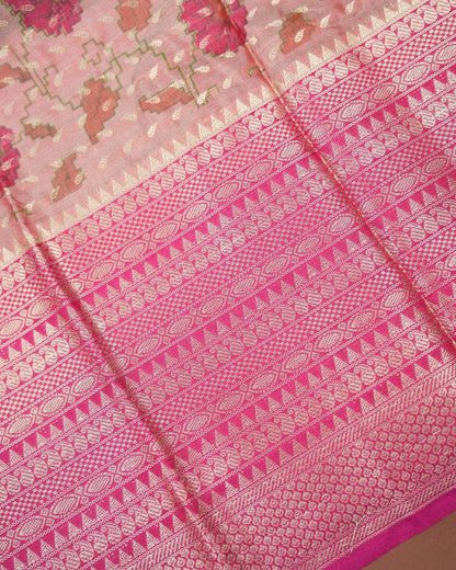 Pastel Color Silk Saree - Shop Vastram
