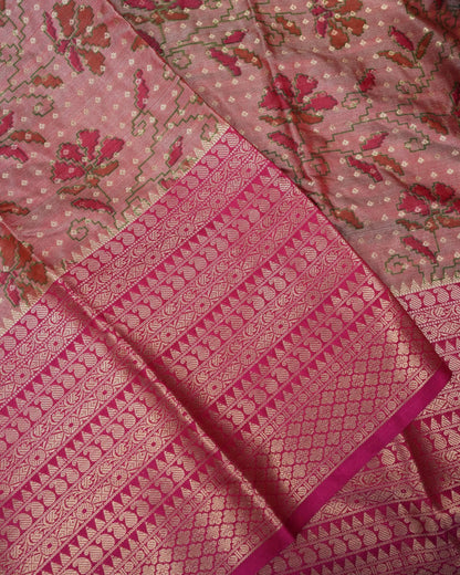 Pastel Color Silk Saree - Shop Vastram