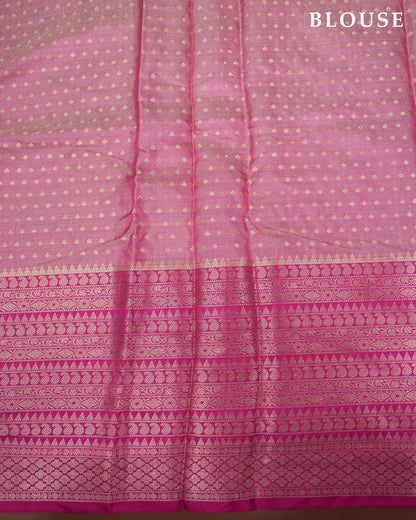 Pastel Color Silk Saree - Shop Vastram