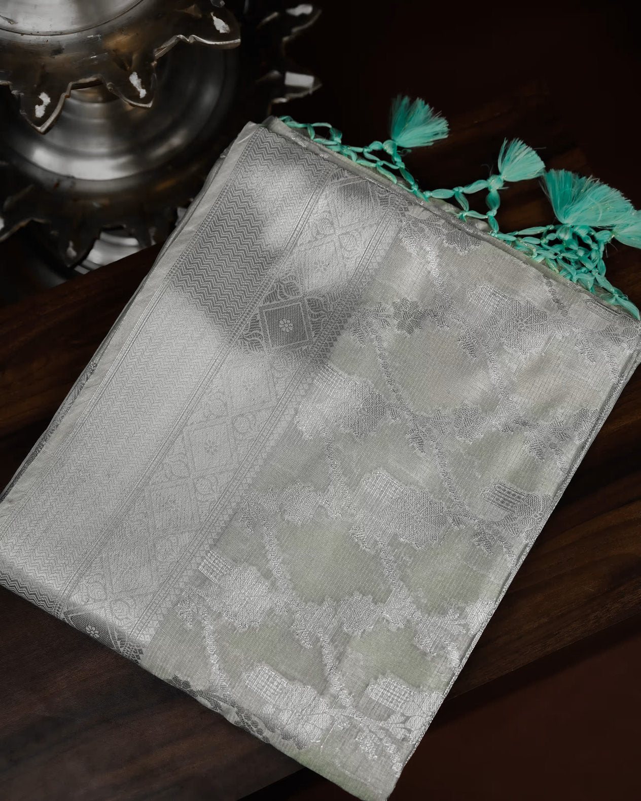 Pastel Color Silk Saree - Shop Vastram