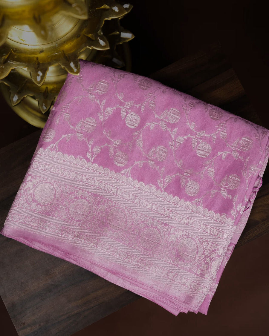 Pastel Color Silk Saree - Shop Vastram