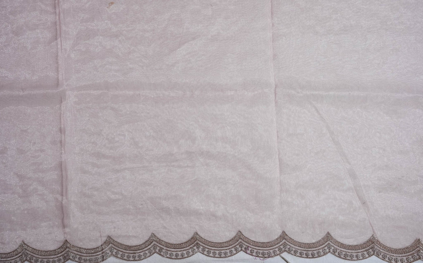 Pastel Embroidery Tissue Saree - Shop Vastram