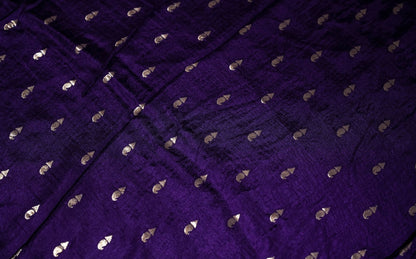 Peach Banarasi Silk Saree - Shop Vastram