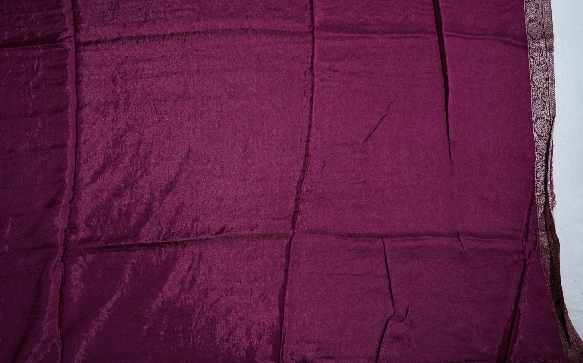 Pink Banarasi Silk Saree - Shop Vastram