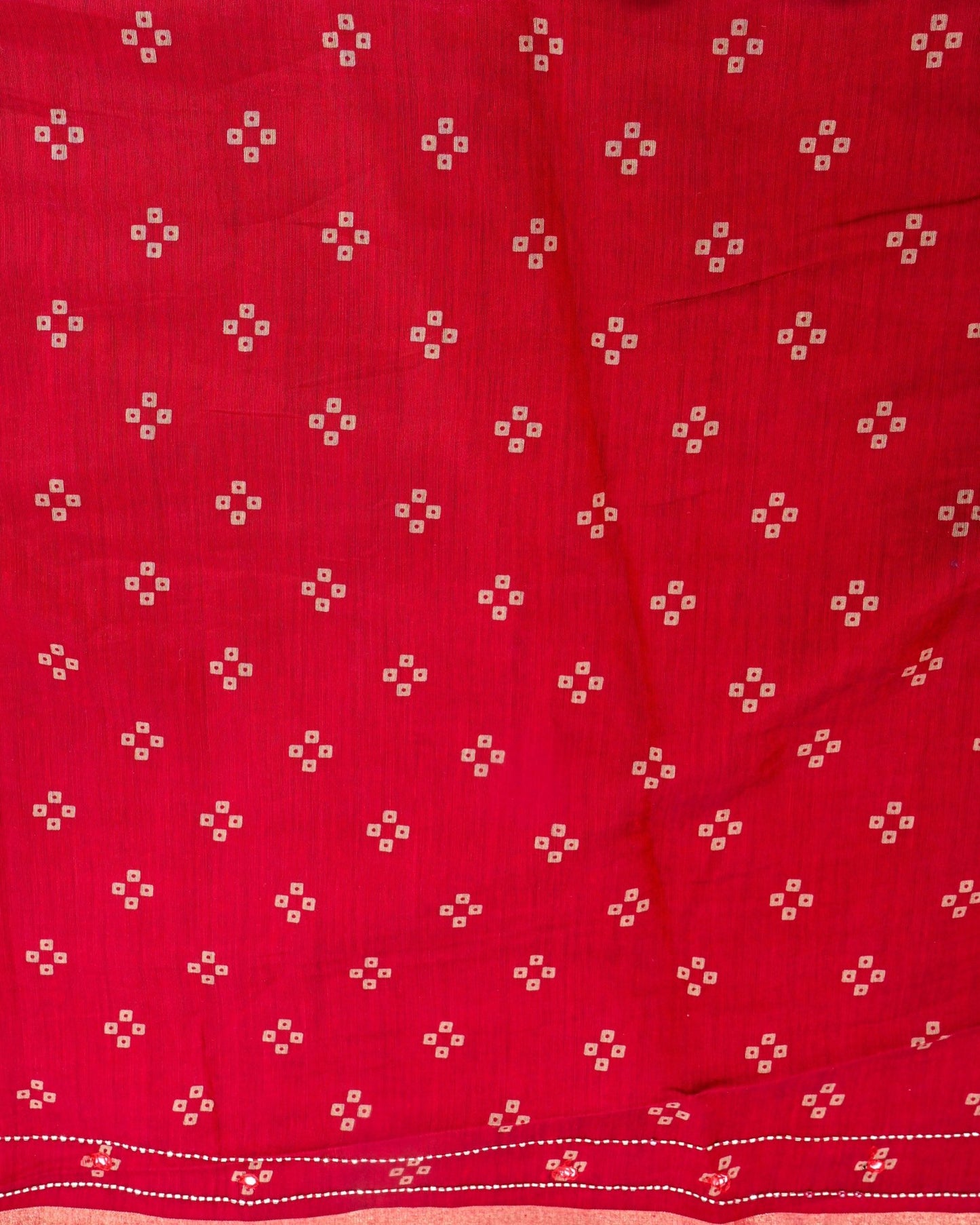 Pink Chanderi Printed Saree - Shop Vastram