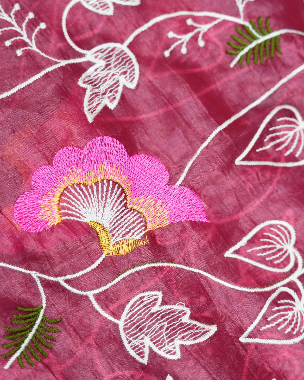 Pink Color Organza Saree - Shop Vastram