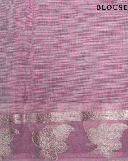 Pink Color Silk Kota Saree - Shop Vastram