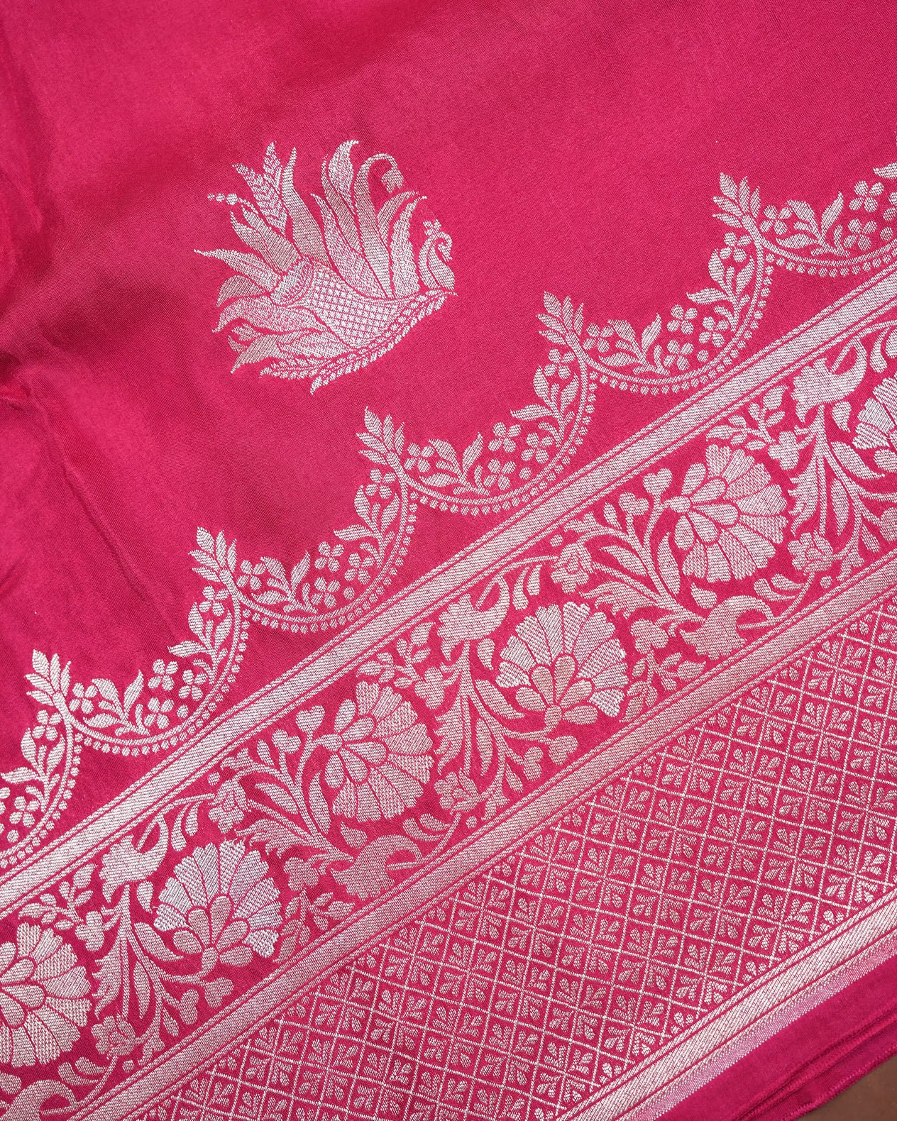 Pink Color Silk Saree - Shop Vastram