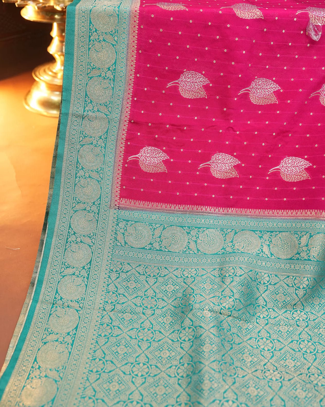 Pink Color Silk Saree - Shop Vastram