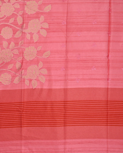 Pink color Silk Saree - Shop Vastram