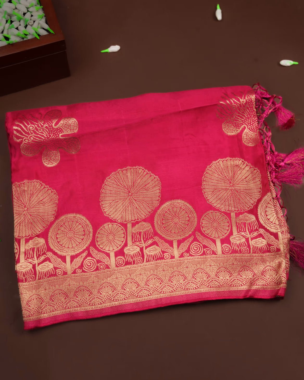 Pink Color Silk Saree - Shop Vastram
