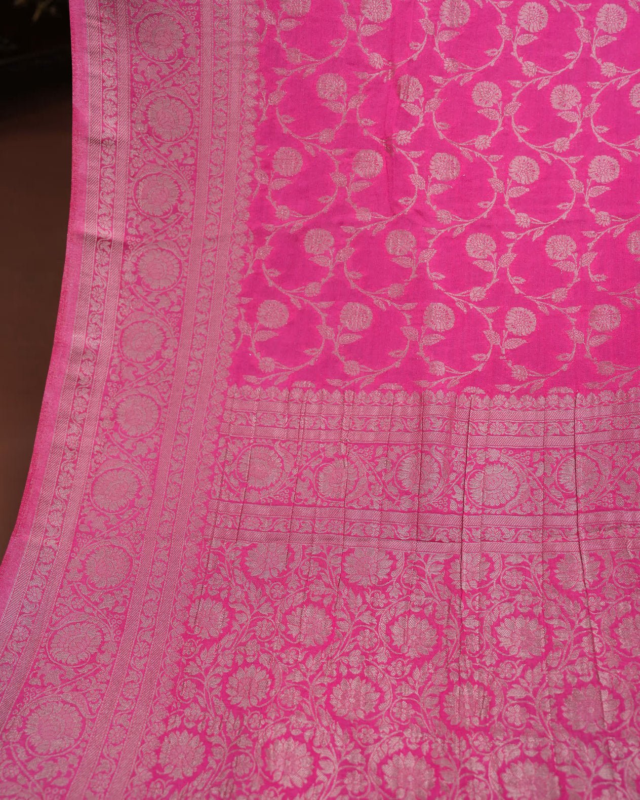 Pink Color Silk Saree - Shop Vastram