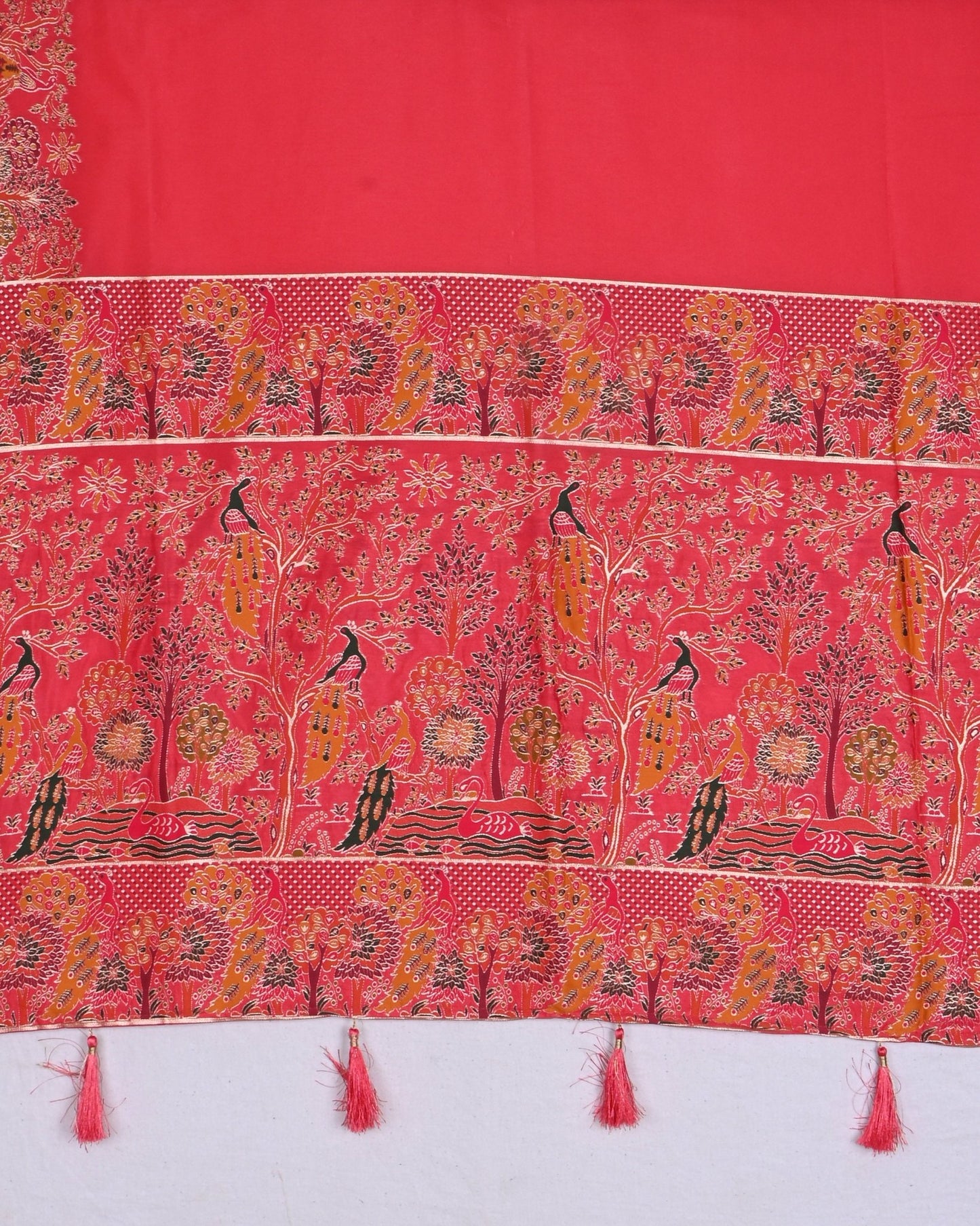 Pink color Silk Saree - Shop Vastram