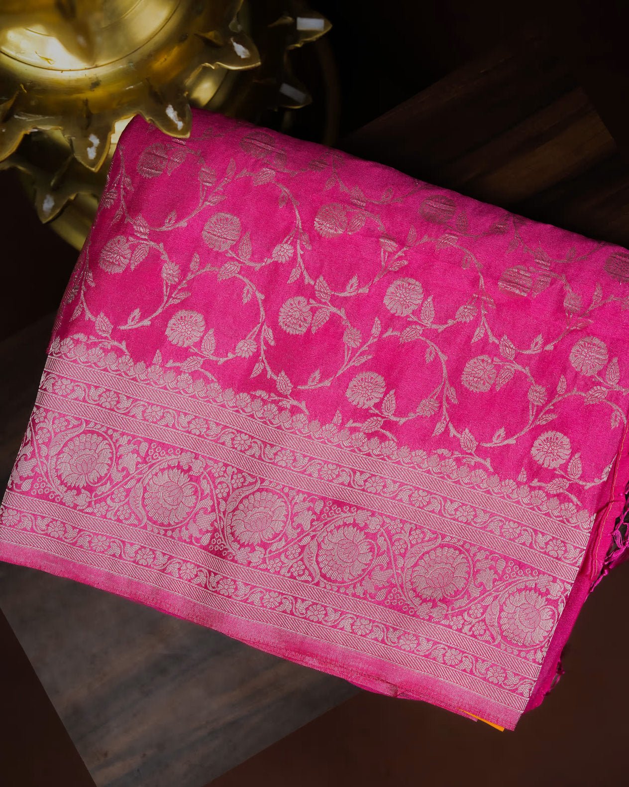 Pink Color Silk Saree - Shop Vastram