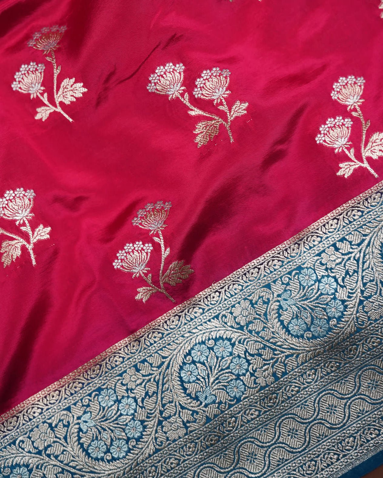 Pink Color Silk Saree - Shop Vastram