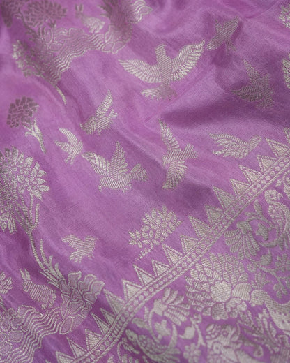 Pink Color Silk Saree - Shop Vastram