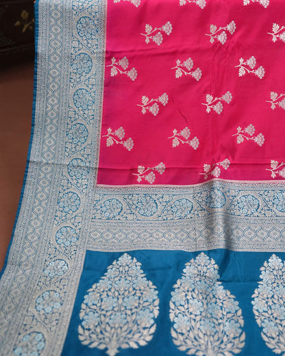 Pink Color Silk Saree - Shop Vastram