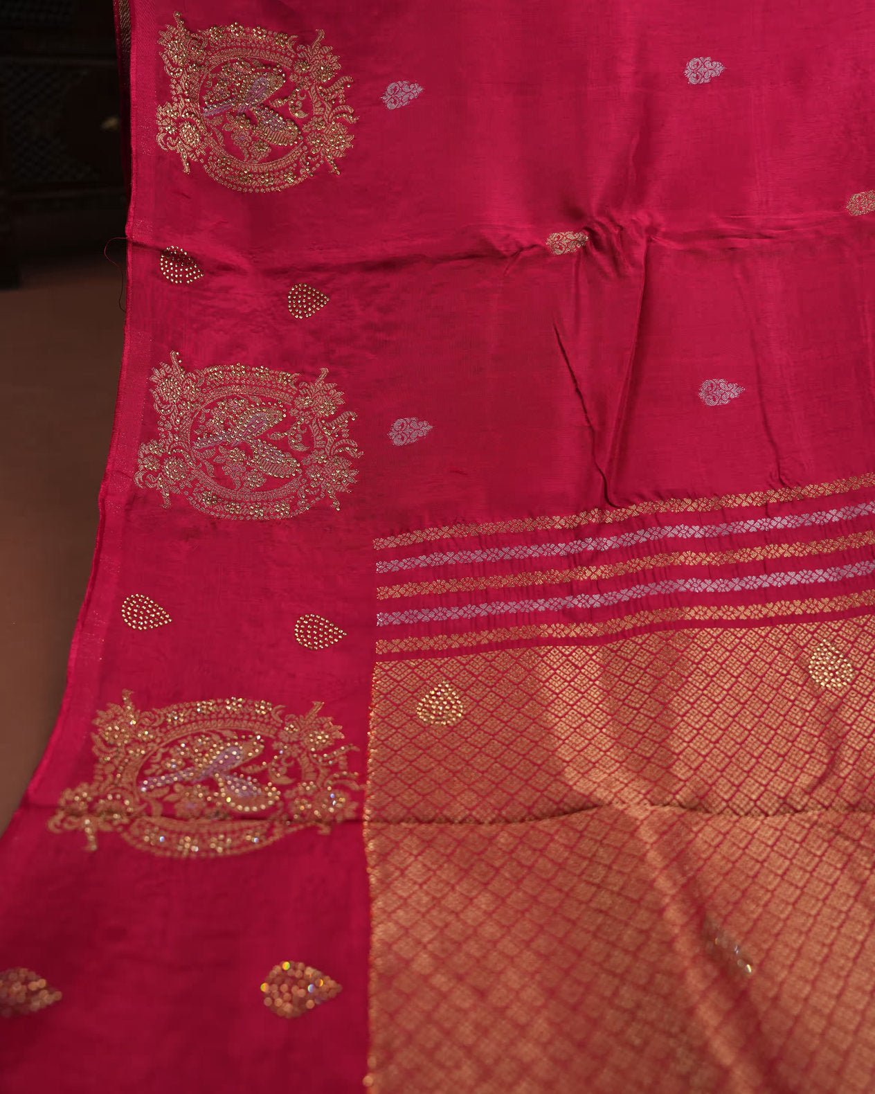 Pink Color Silk Saree - Shop Vastram