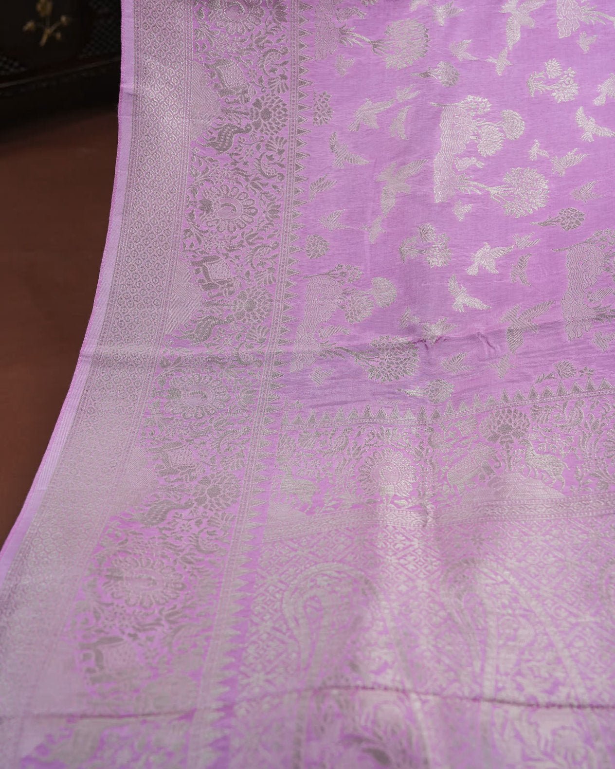 Pink Color Silk Saree - Shop Vastram