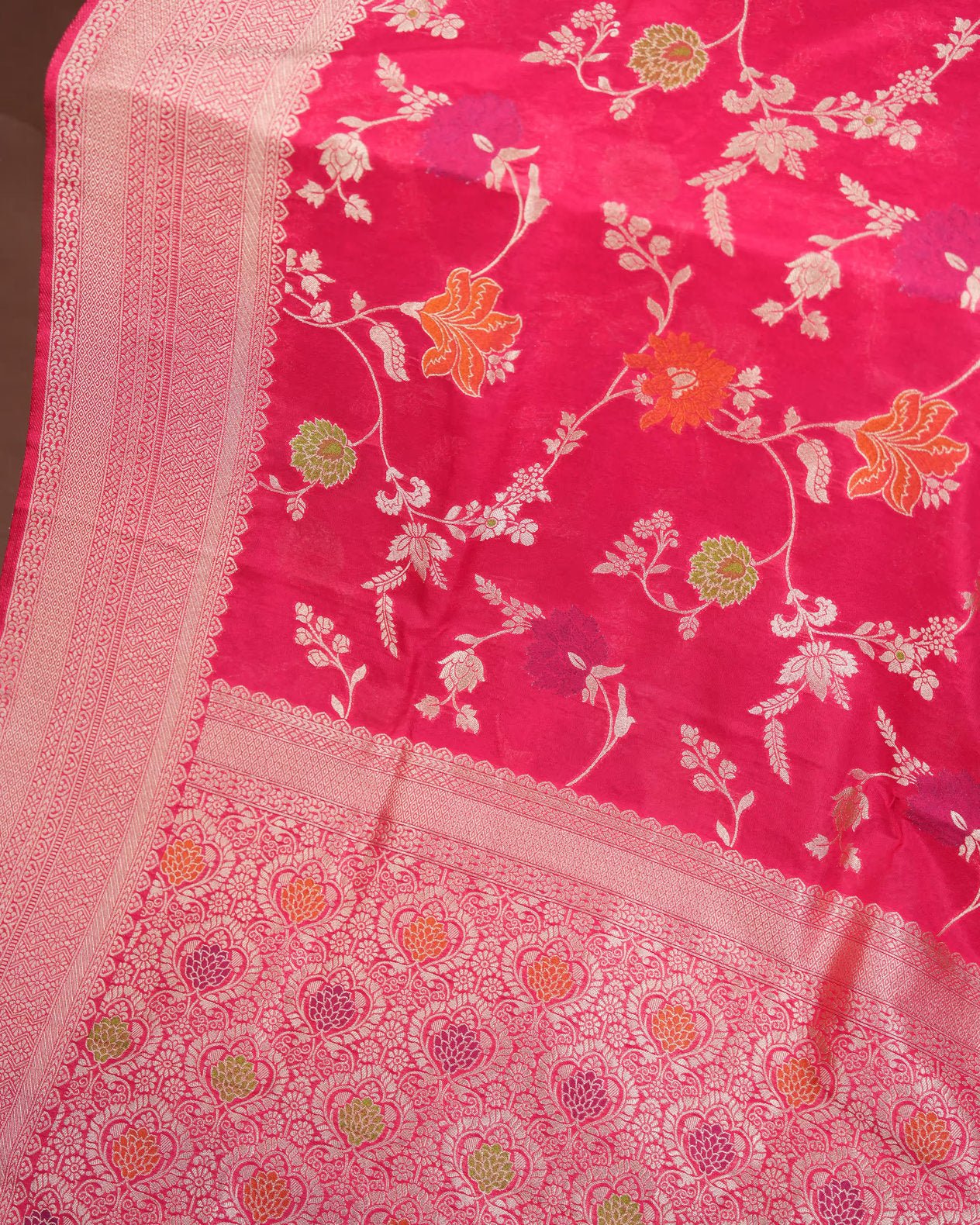 Pink Color Silk Saree - Shop Vastram