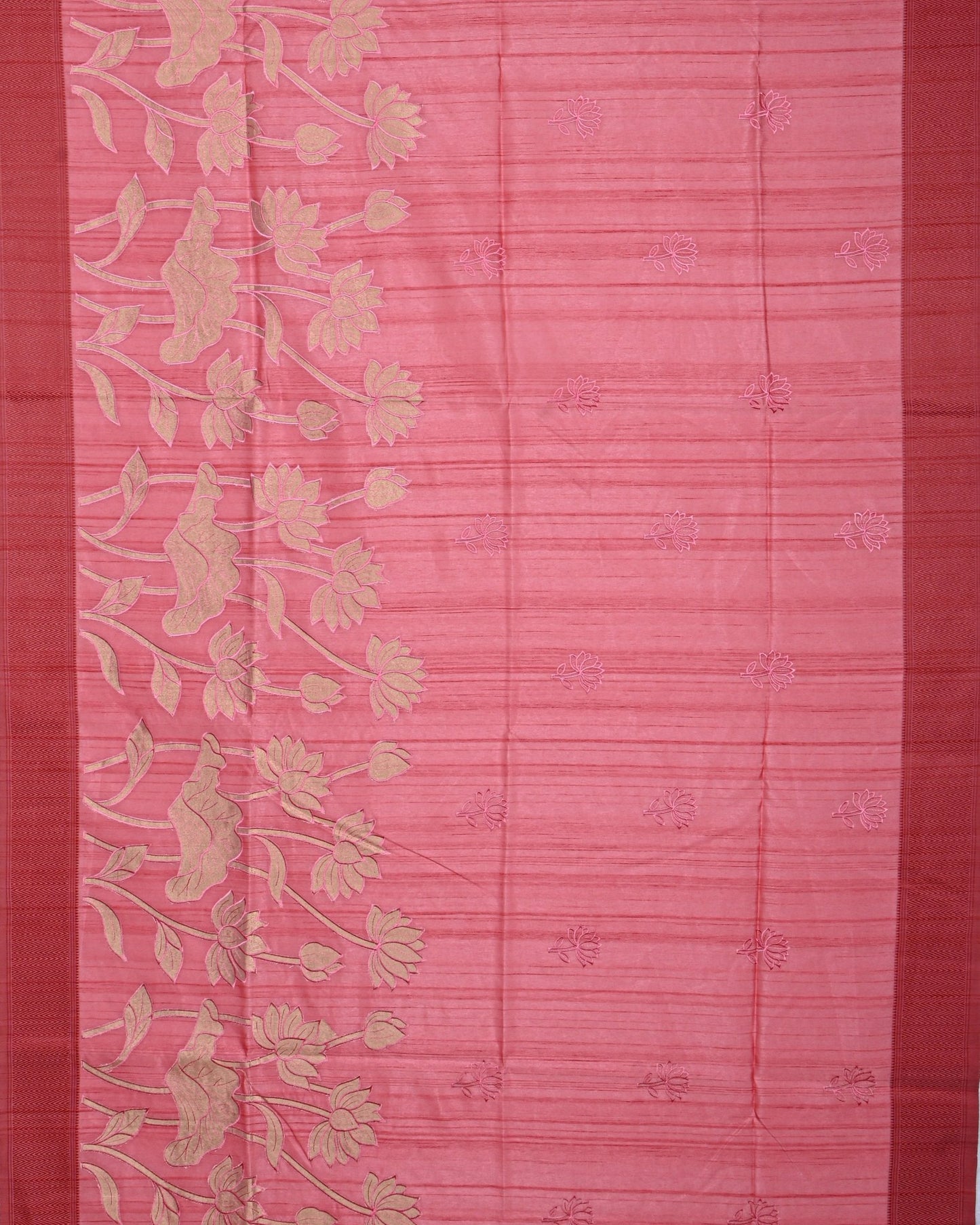 Pink color Silk Saree - Shop Vastram