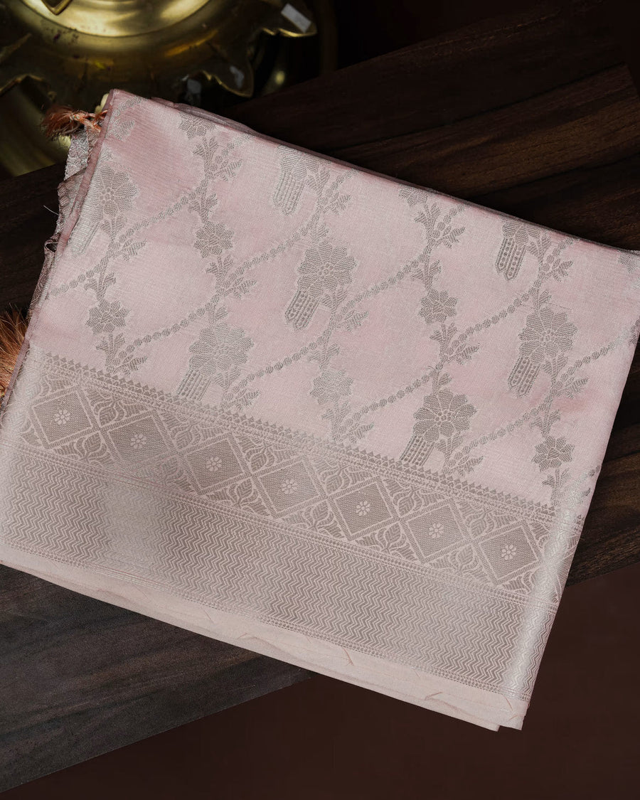 Pink Color Silk Saree - Shop Vastram