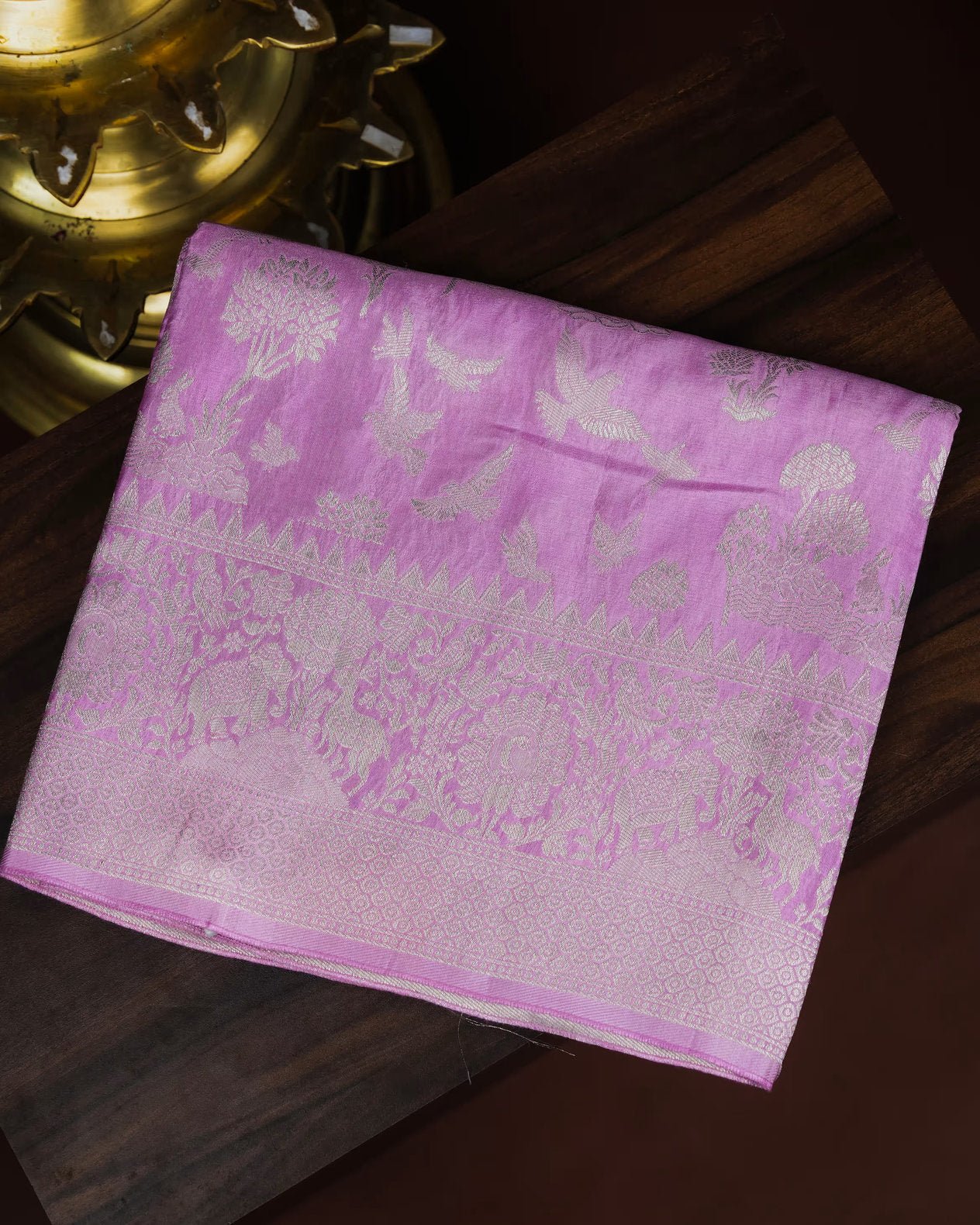 Pink Color Silk Saree - Shop Vastram