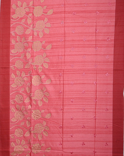 Pink color Silk Saree - Shop Vastram