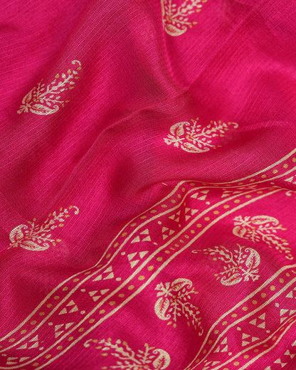 Pink Color Silk Saree - Shop Vastram