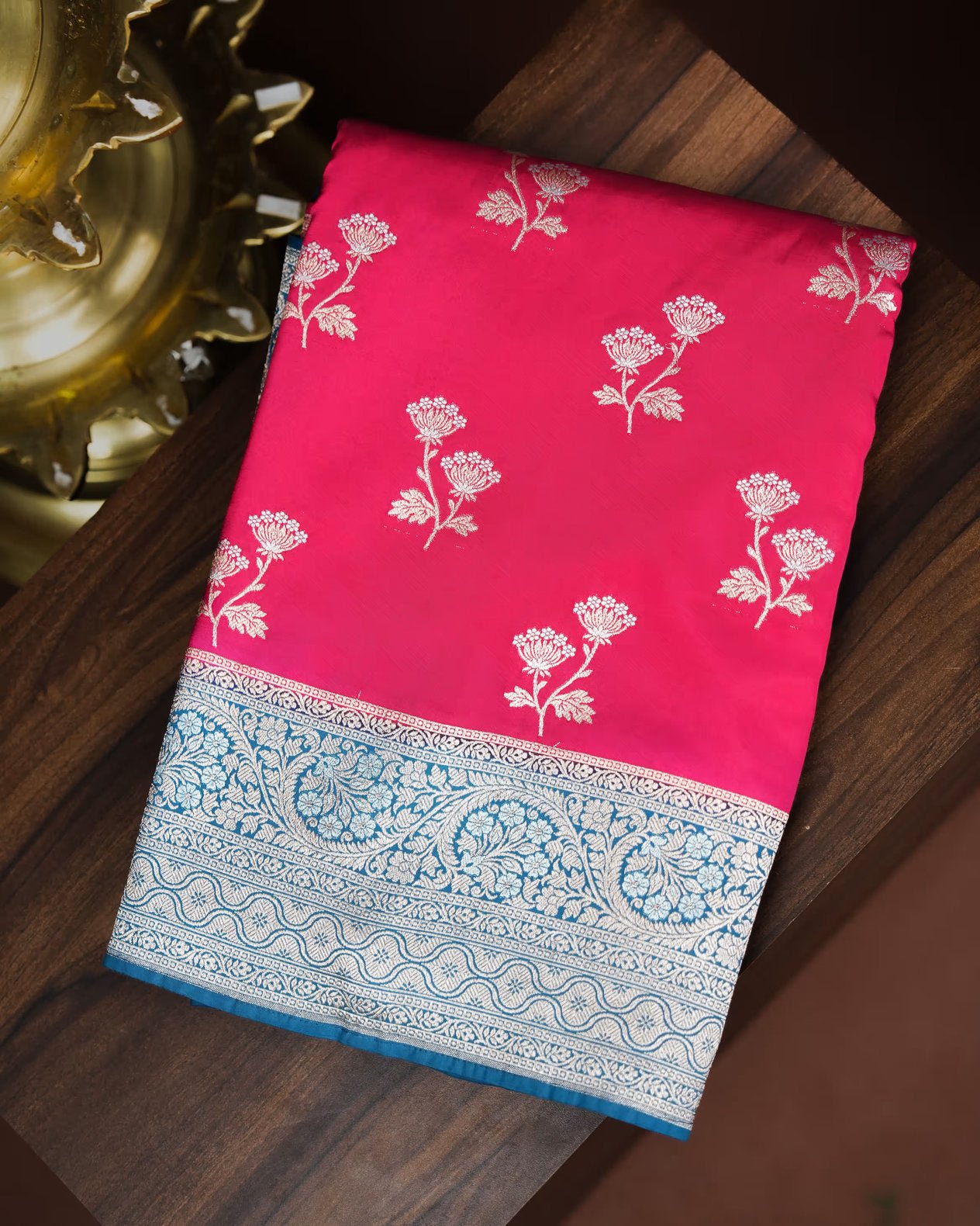 Pink Color Silk Saree - Shop Vastram