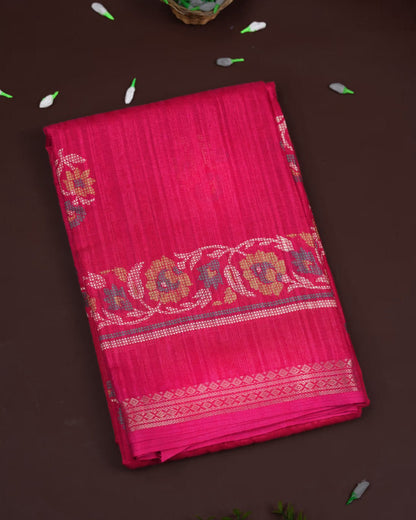 Pink Color Silk Saree - Shop Vastram