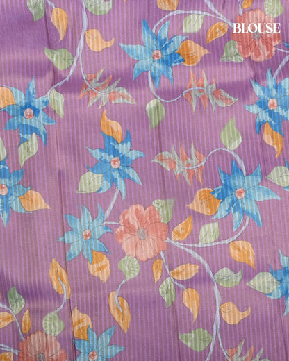 Pink Color Tissue Saree - Shop Vastram