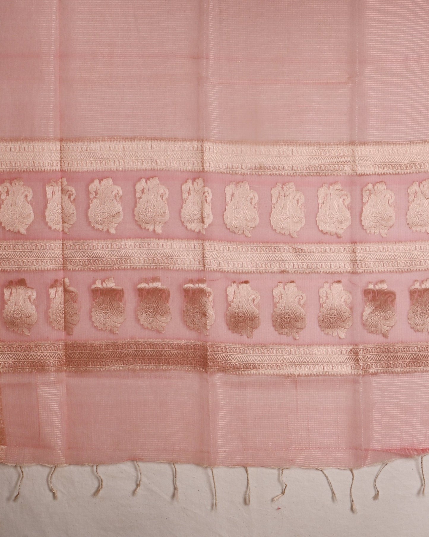 Pink color Tissue Saree - Shop Vastram