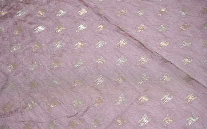 Pink Embroidery Tissue Saree - Shop Vastram