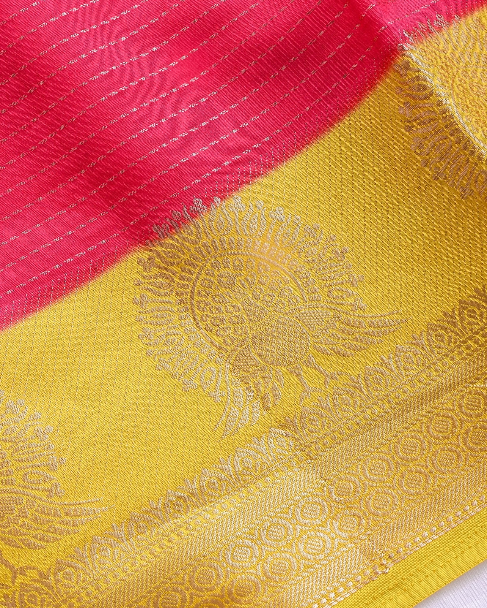 Pink Silk Banarasi Saree - Shop Vastram