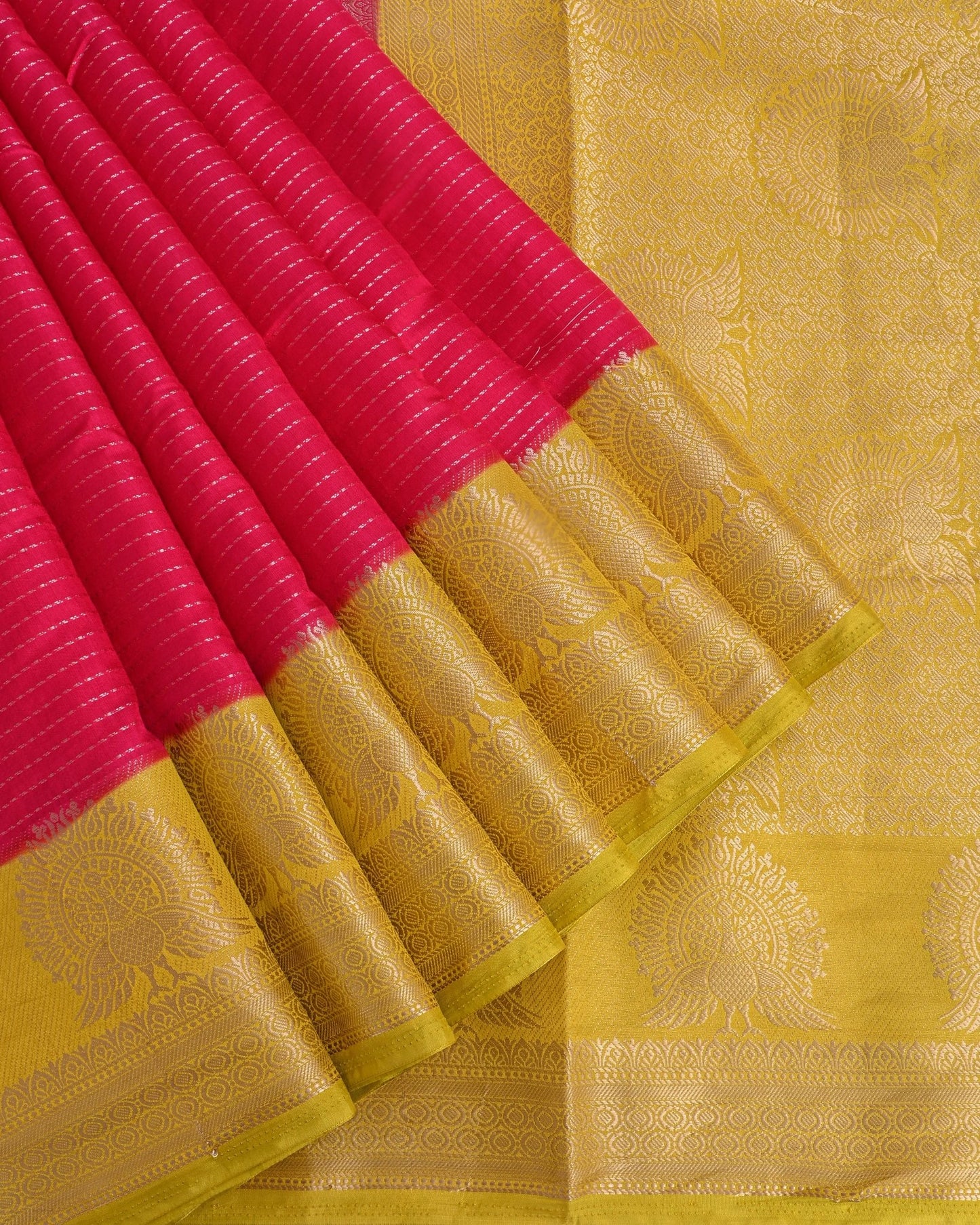 Pink Silk Banarasi Saree - Shop Vastram